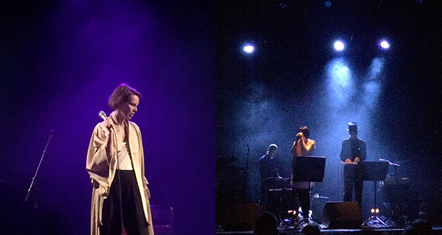 Anna Järvinen och Christopher Sander på Södra teatern 2015-03-28. Foto: Rebecka Ljung
