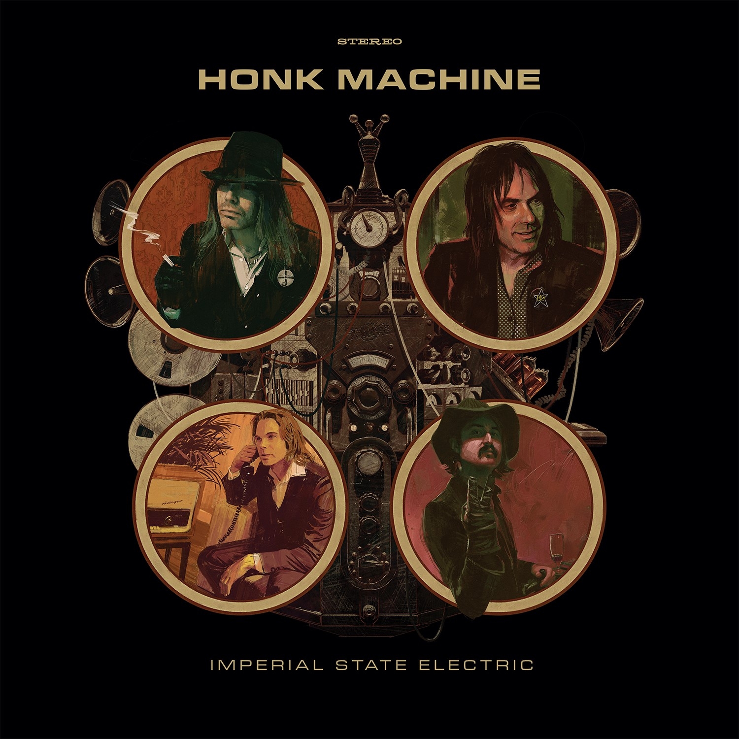 Imperial State Electric - Honk Machine - Artwork